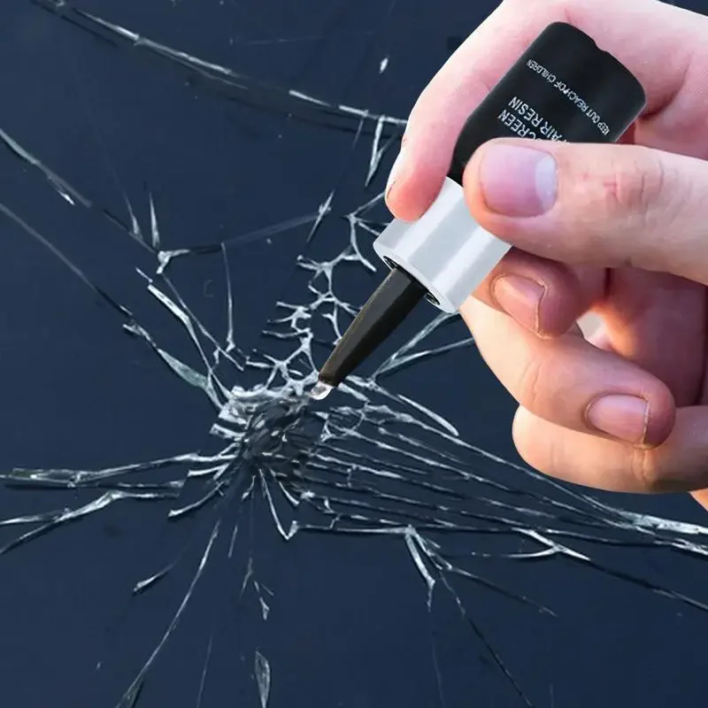 Kit de réparation d'écran de téléphone de fenêtre de voiture, bricolage, colle de durcissement du verre, réparation des rayures et des fissures, outil de réparation de pare-brise, accessoires de