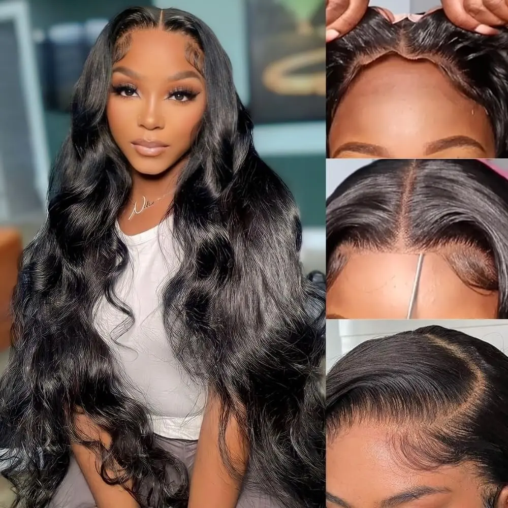 

30 40 Inch Body Wave 13x6 Hd Lace Frontal Wig Human Hair 360 Brazilian Pre Plucked Lace For Women 13x4 Lace Front Wigs