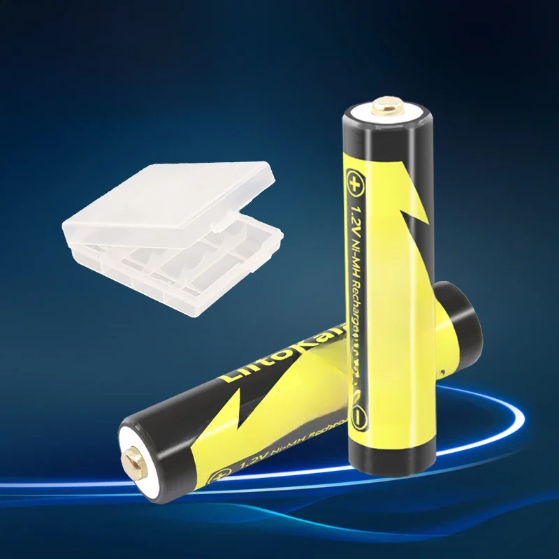 5-50 sztuk LiitoKala Ni-10/AAA 1.2V 1000mAh AAA NI-MH akumulatory do golarki latarka aparat NIMH wstępnie naładowany akumulator — zdjęcie 2