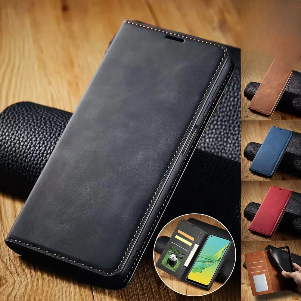 Skórzane etui do Samsung Galaxy A57 A56 A55 A54 A53 A36 A33 A18 A17 A16 A13 A15 A22 A52 A20e A40 A50 A70 A21s A31 A41 A51 A71 — zdjęcie produktu 7