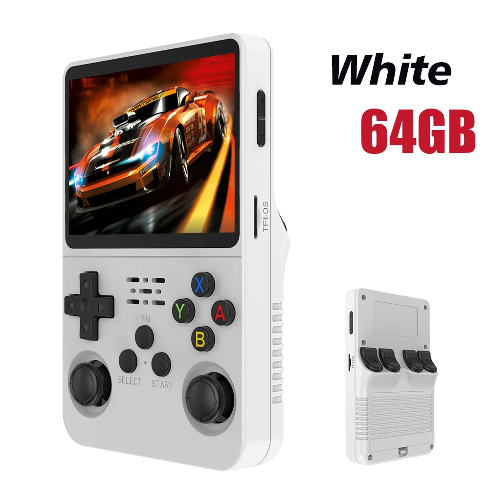 128G Open Source Retro Handheld Video Game Console Linux System 3.5 Inch IPS Screen Portable Pocket Video Player Games image 3