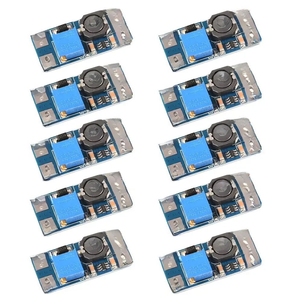 MT3608 Regulowany moduł doładowania DC-DC 2A DC DC Boost Step up Converter Module 2V-24V do 5V 9V 12V 28V Power Module Booster — zdjęcie 2