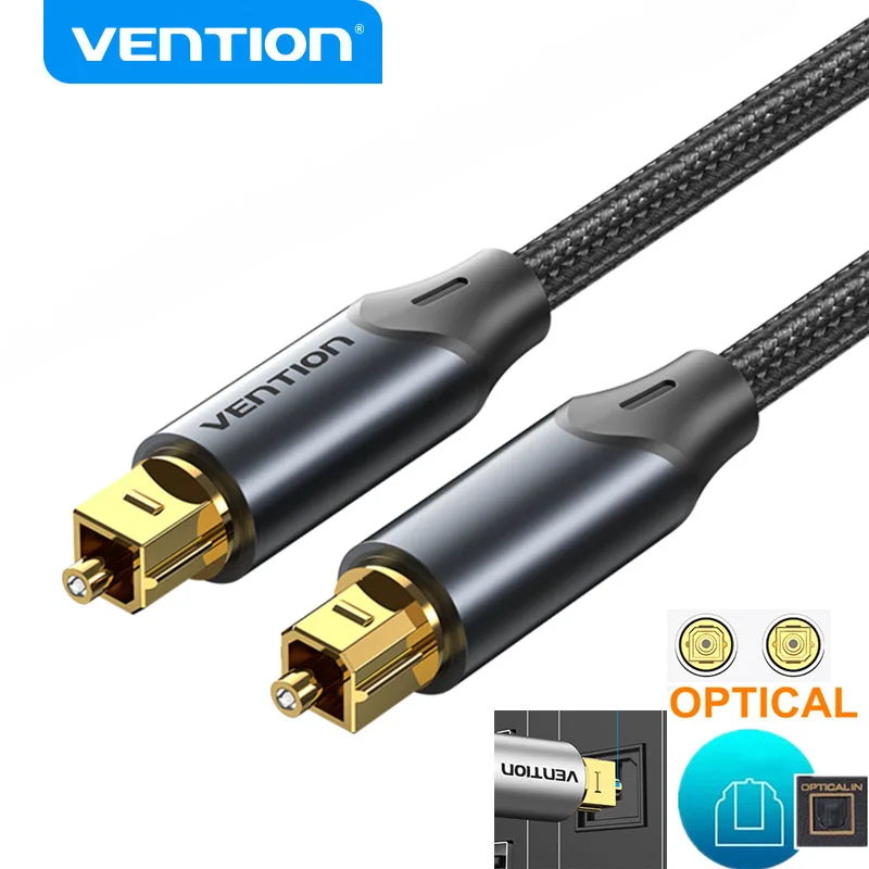 Optyczny kabel Audio cyfrowy optyczny kabel światłowodowy Toslink 1m 5m SPDIF kabel koncentryczny do wzmacniaczy odtwarzacz PS5 kabel Soundbar