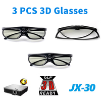 Factory Price 3D Glasses For Xgimi Z3/Z4/Z6/H2 Nuts G1/P2 Active Shutter 96-144HZ Rechargeable BenQ Acer DLP LINK Projector