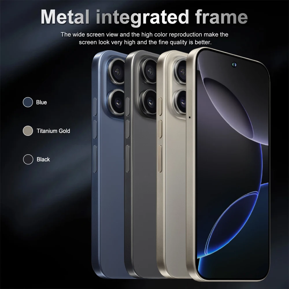 حار i16 برو ماكس الأصلي الجديد 7.2HD الإصدار العالمي 2025 أندرويد 12 بطاقة مزدوجة ذكية 8000mAh وظيفة التعرف على الوجه