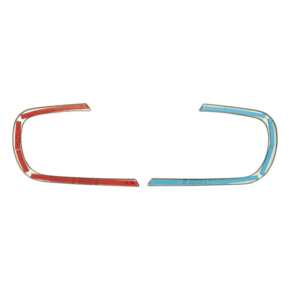 Chrome LAMP FRAME COVER TRIM FOR DACIA SANDERO 3 HB 5D 2020- CAR ACCESSORIES REPLACEMENT PART FRONT PANJUR BUMPER BOTTOM TRIM