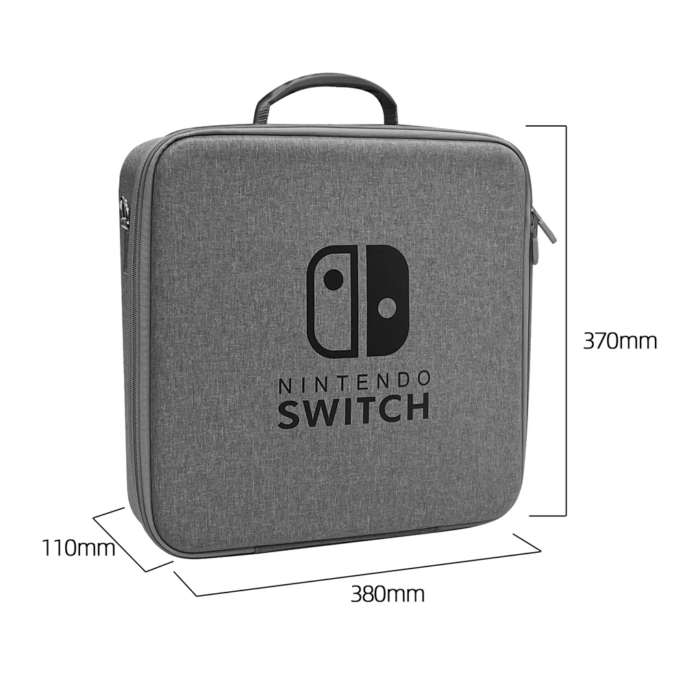 Big Handbag Storage Bag For Nintendo Switch OLED Accessories For Fitness Ring Travel Case Storage Box Shoulder Bag with strap