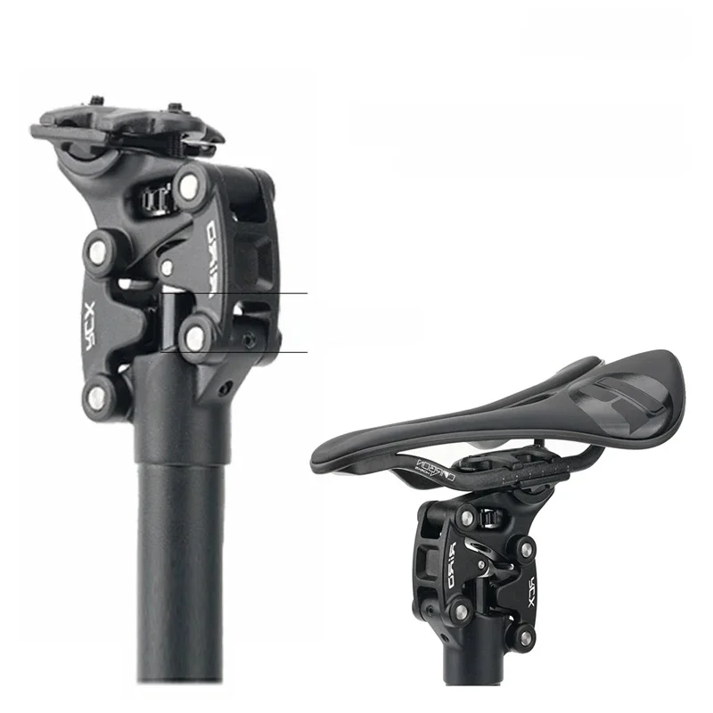 AliExpress riro RIRO Bicycle Shock Absorber Seatpost Suspension MTB Bike Dropper Seat Post 50MM Travel Damping Saddle Tube MTB XC Cycling Part