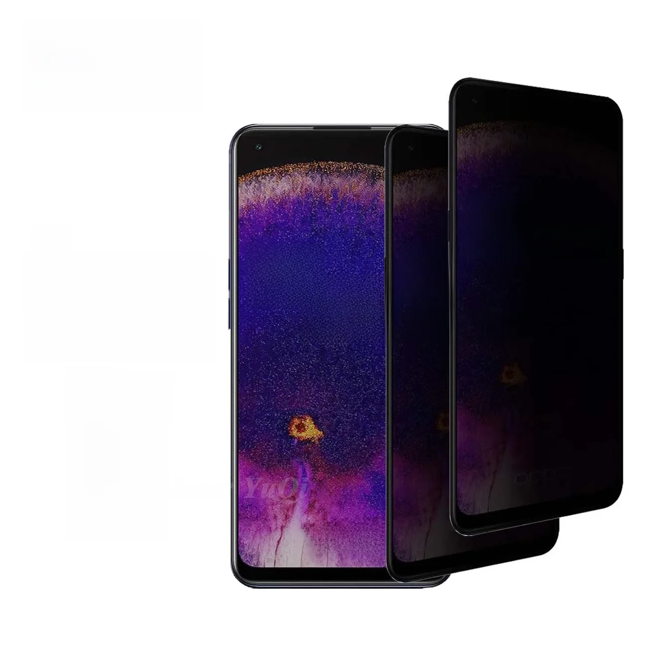 Antyszpiegowska osłona ekranu dla OPPO Find X5 Lite Prywatność Szkło hartowane 9H Anti Peep Scratch Wysoka aluminiowa obudowa Przyjazna — zdjęcie produktu 7