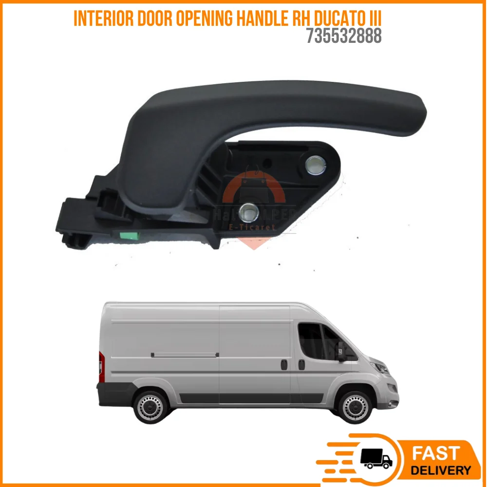 

FOR INTERIOR DOOR OPENING HANDLE RH DUCATO III 735532888 PRICE SUPER QUALITY HIGH SATISFACTION REASONABLE PRICE FAST DELIVERY