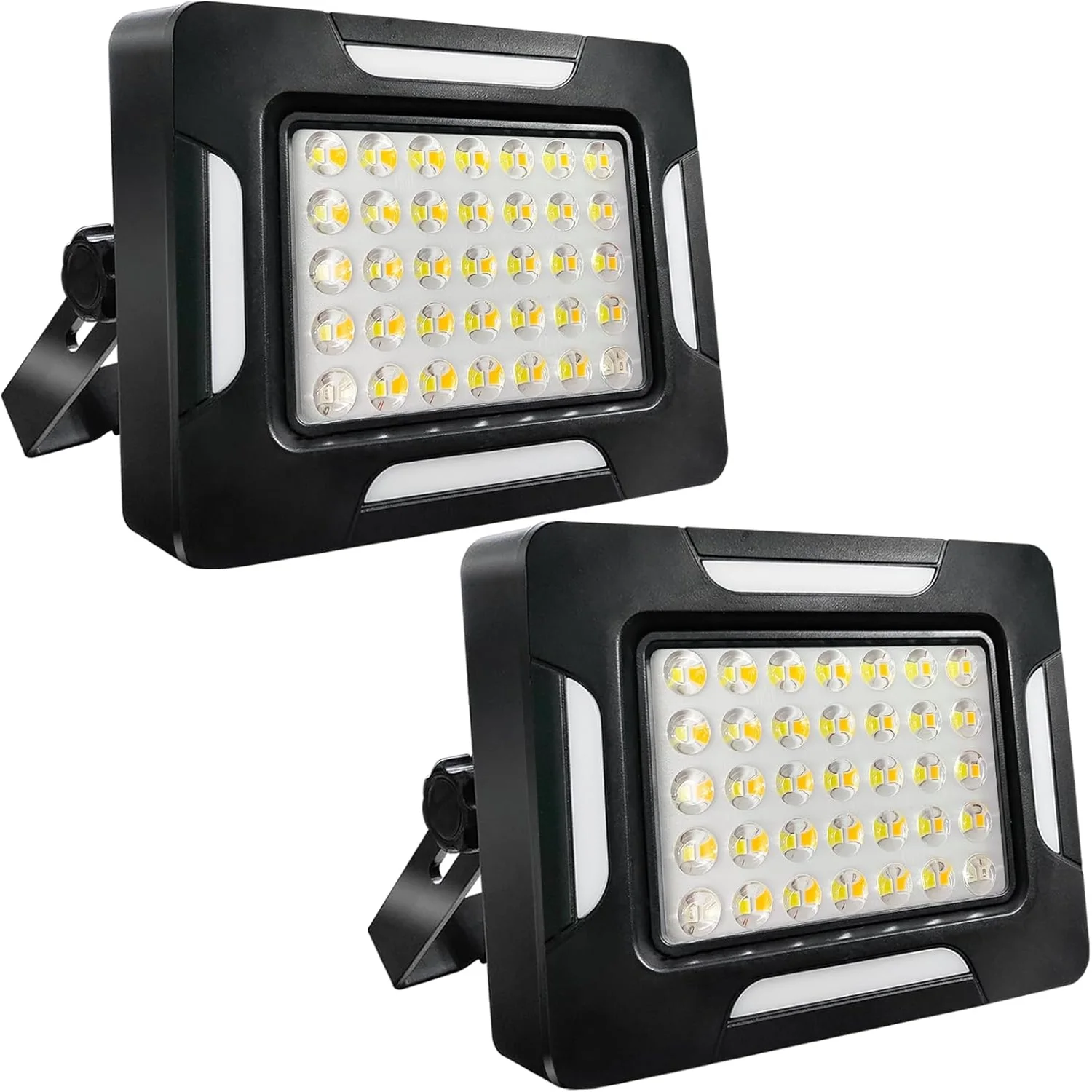 

Rechargeable LED Work Light, 30W 2000LM Solar Work Light Battery Emergency Worklights, IP66 Waterproof for Car Repair, Camping