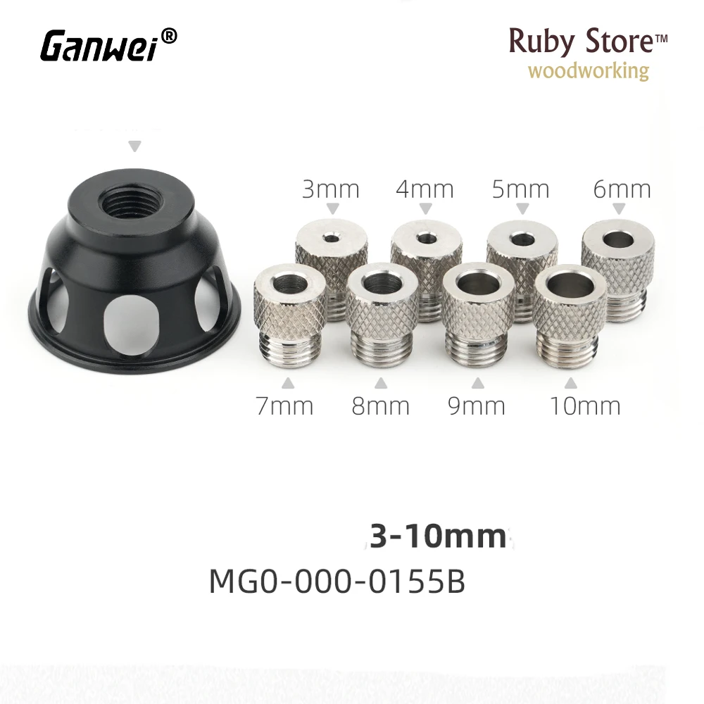 Ganwei Straight Hole Drill Jig 90 degree, 3-10mm