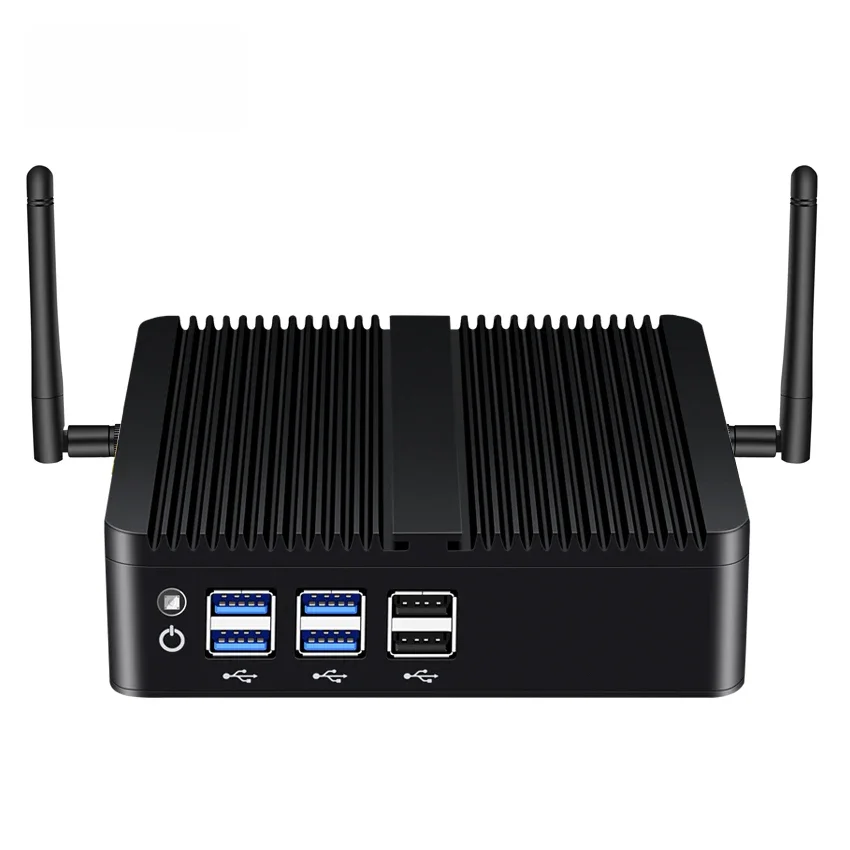 Xcy Fanless Mini Pc Intel Core I7 4500u I5 4200u Gigabit Ethernet Hdmi Vga Display 8x Usb Poorten Ondersteuning Wifi Windows Linux - afbeelding 2