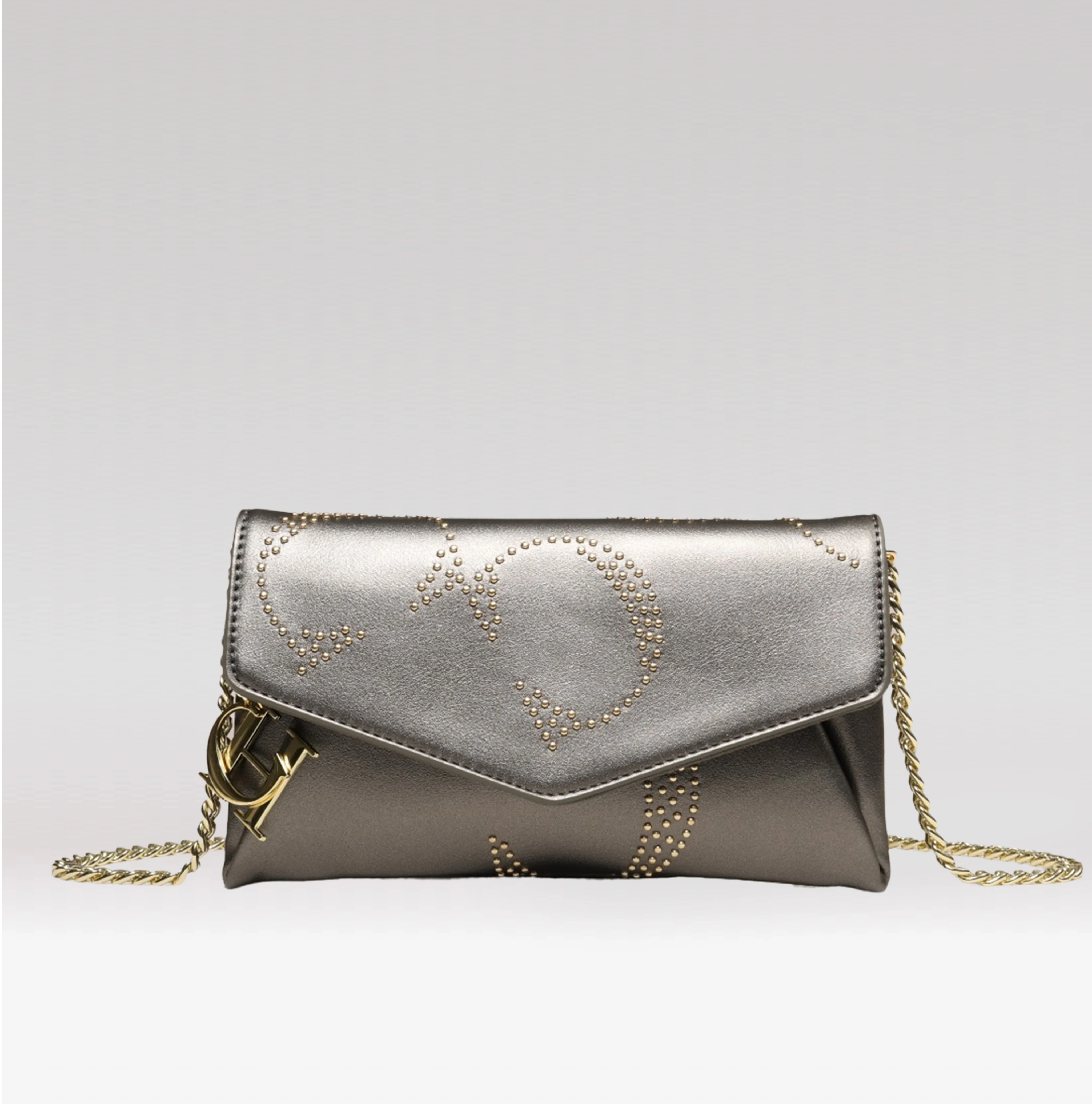 Chhc Dames Crossbody Tas Klassiek Gouden Ketting Hardware Accessoires Dames Leren Tas Mode Designer Dames Schoudertas