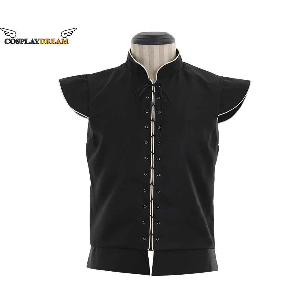 

Pirate Vest Cosplay Men Medieval Costume 18th Chevalier Sleeveless Waistcoats Gothic Renaissance Vest Pirate Costume Cosplay