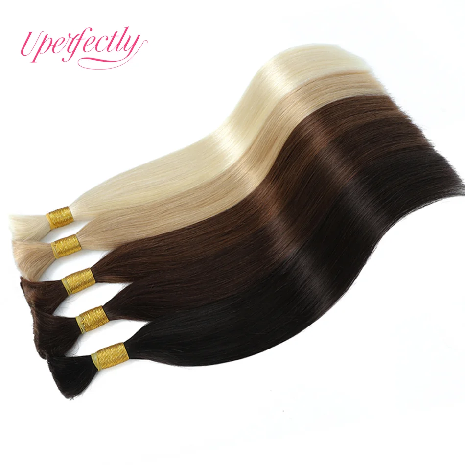 

28 цветов, европейские человеческие волосы, оптом для плетения без утка, шелковистые прямые объемные волосы для наращивания, 18-24 дюйма, плетение волос Remy для женщин