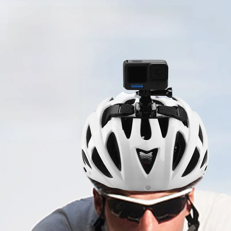 AliExpress SZKOSTON for GoPro 13 12 DJI Adjustable Bicycle Helmet Headband Holder Strap for Insta360 X3 X4 Bracket Adapter Action Cameras Accessory