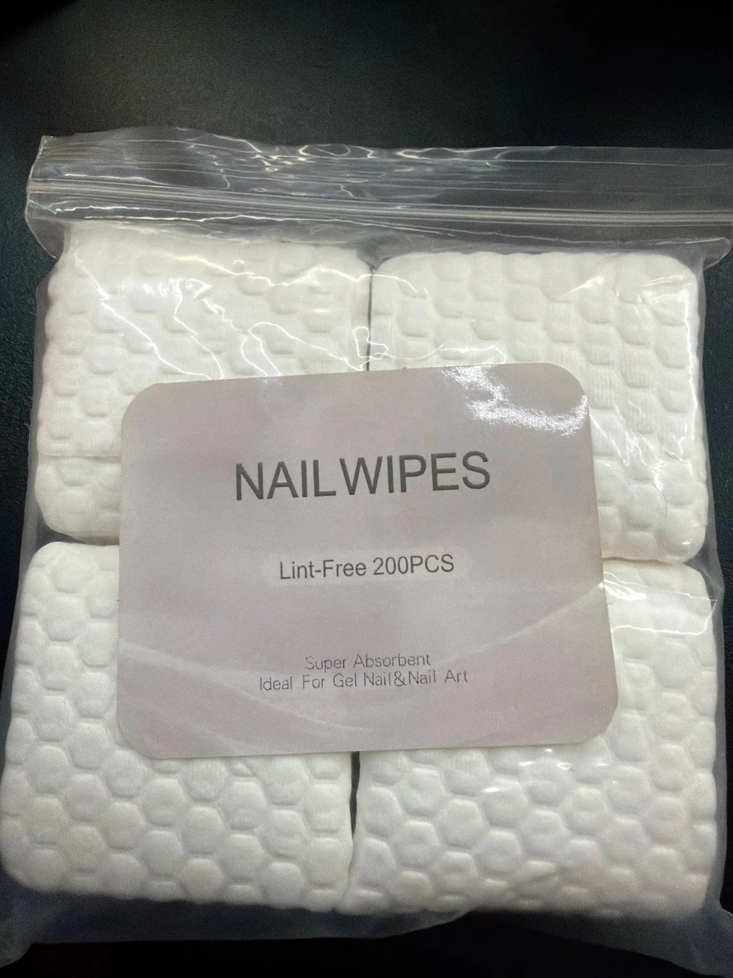 1080pcs Boxed Nail Art Lint-Free Eyelash Glue Wipes Paper Gel Polish Remover Clean Glue Cotton Pads Beauty Cleaning Tools photo review