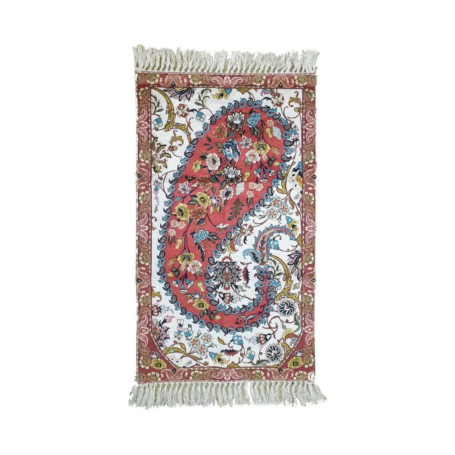 GREAT GIFT Eyteks Luxury Woven Children's Prayer Rug Red MUSLIM PASY TO USE EASY TO USE.