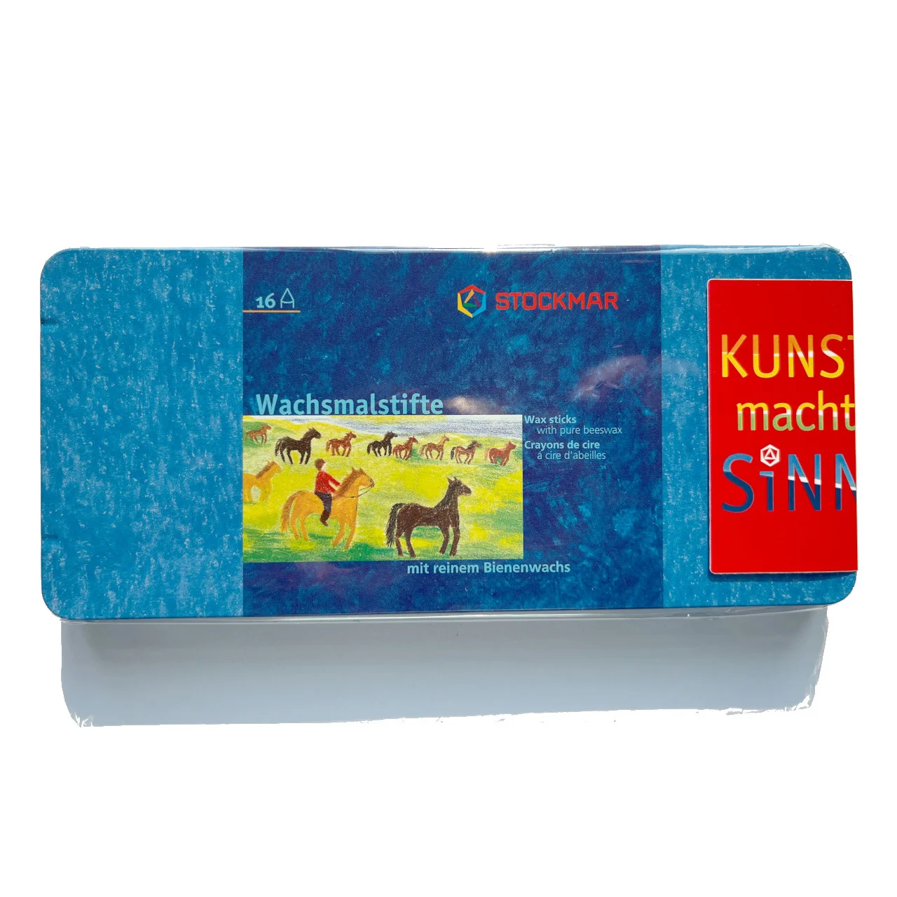 STOCKMAR Wachsmalstifte 16 Farben, exklusiv Hersteller versiegelt