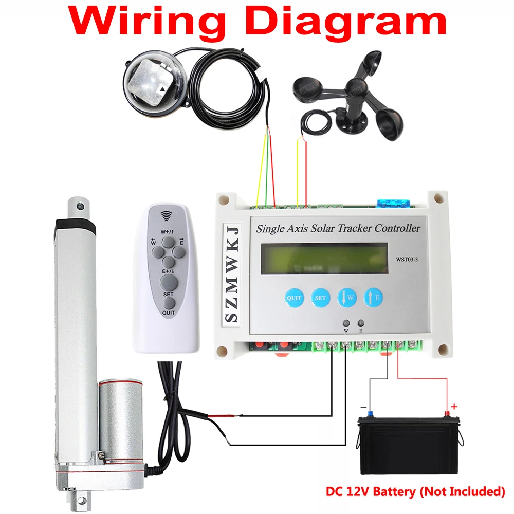 1000W KW Single Axis Solar Tracking Tracker 12\