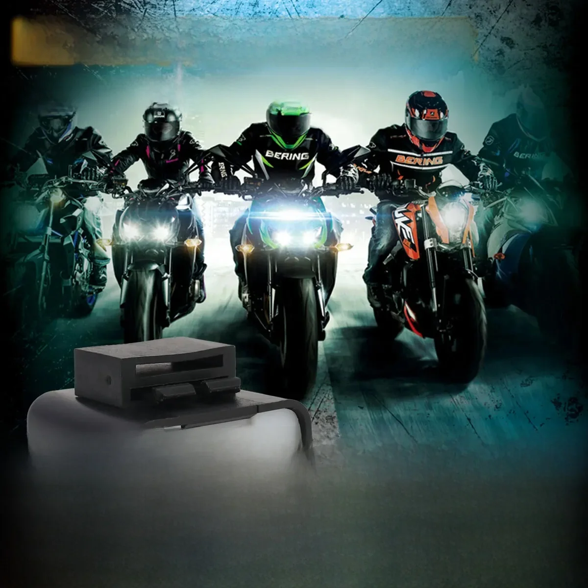 Relais de clignotant LED pour moto, vitesse 12V réglable, 2 broches, relais de clignotant électronique pour clignotant de moto, remplacement Direct