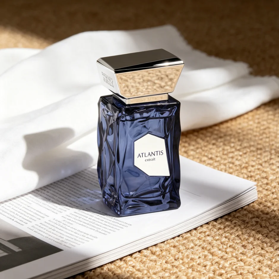 

French Avenue Atlantis Extrait de Parfum 100ml / 3.4 Fl Oz, Premium Niche Fragrance for Women and Men, Rich Marine Woody and Amber Notes, Intense Long Lasting Luxury Perfume for Business, Date Nights, Parties and Holiday Gifts.