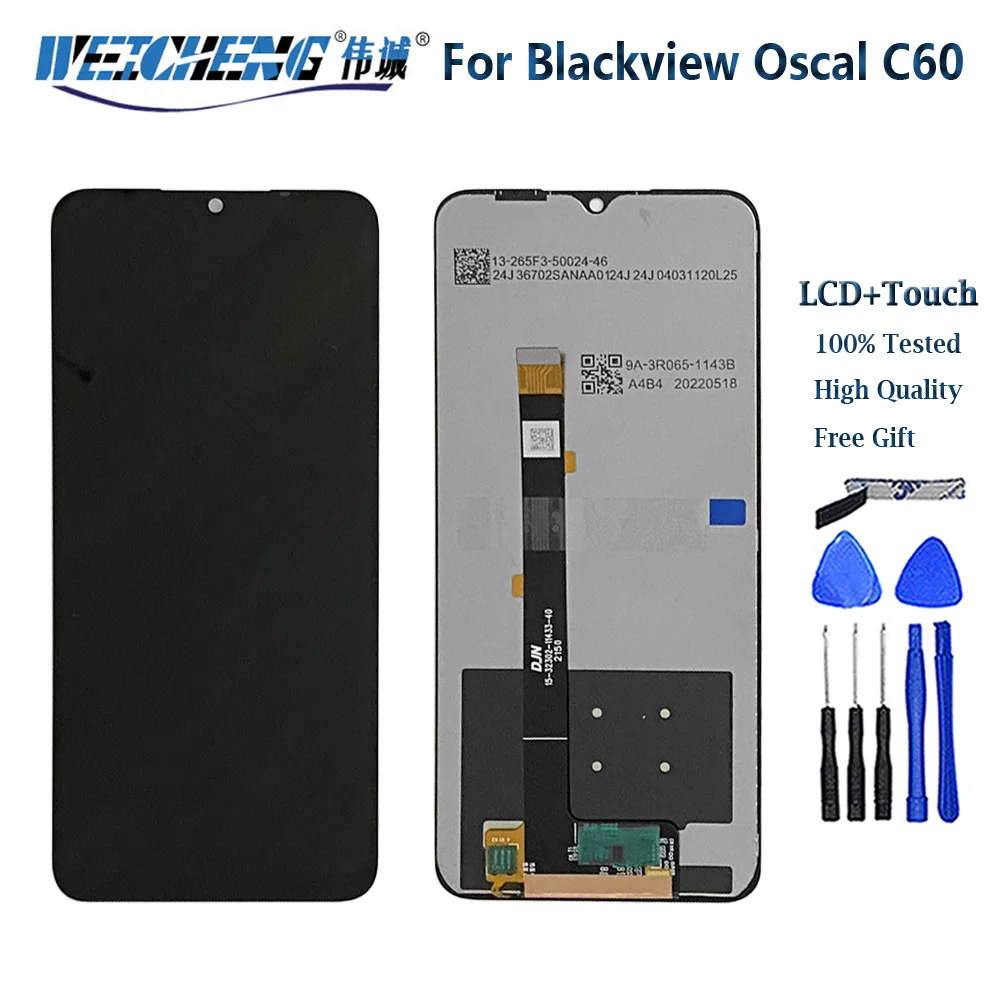 Originale per Blackview OSCAL C80 Display LCD per Blackview Oscal C20 C30 S70 S60 Pro C60 C70 S80 Tiger 12 Display LCD