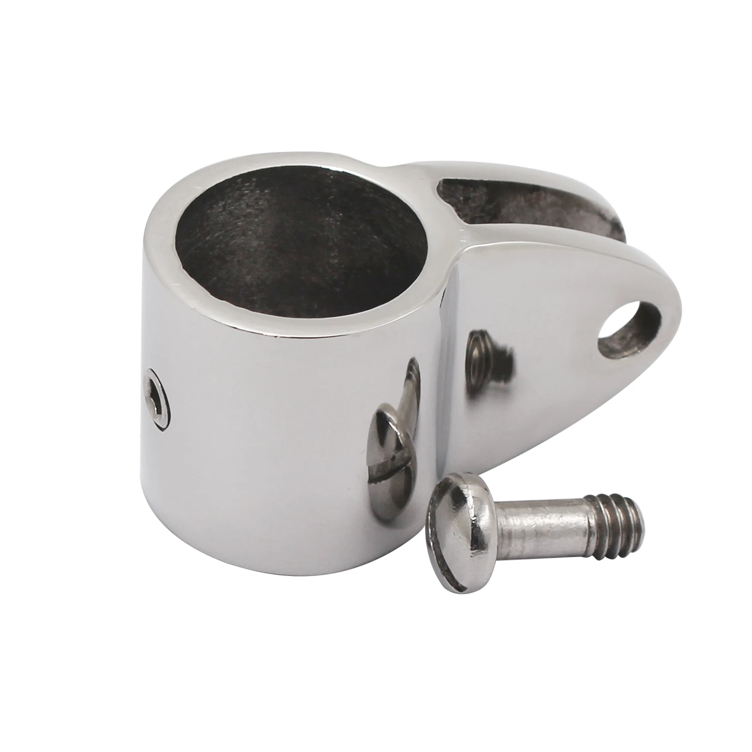 22mm /25mm 32mm Boat Bimini Top Hardware Fitting 316 Stainless steel Slide Jaw Sleeve Pipe External Eye End Cap Canopy Tube