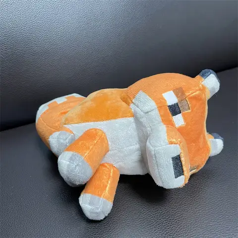 Ny stil 23 cm MC Foxes plyschleksaker spel baby rävar plysch mjuka gosedjur leksaker docka för barn barnpresenter 8 best sales Rävplysch - №2