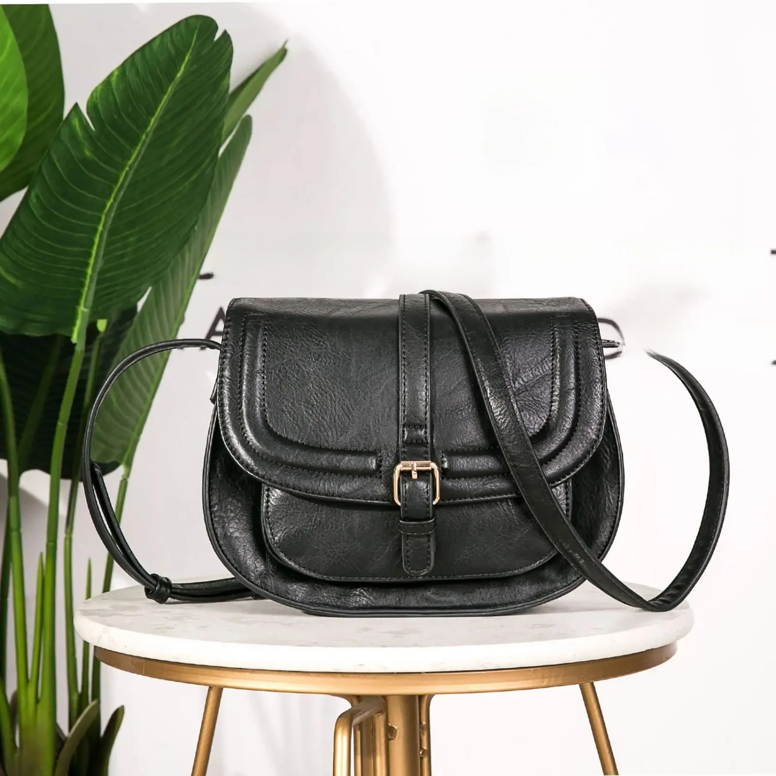 Nowe damskie torebki ze skóry Pu damskie wielofunkcyjne torby na ramię o dużej pojemności modne torby typu Crossbody dla pań torebka na telefon — zdjęcie 2