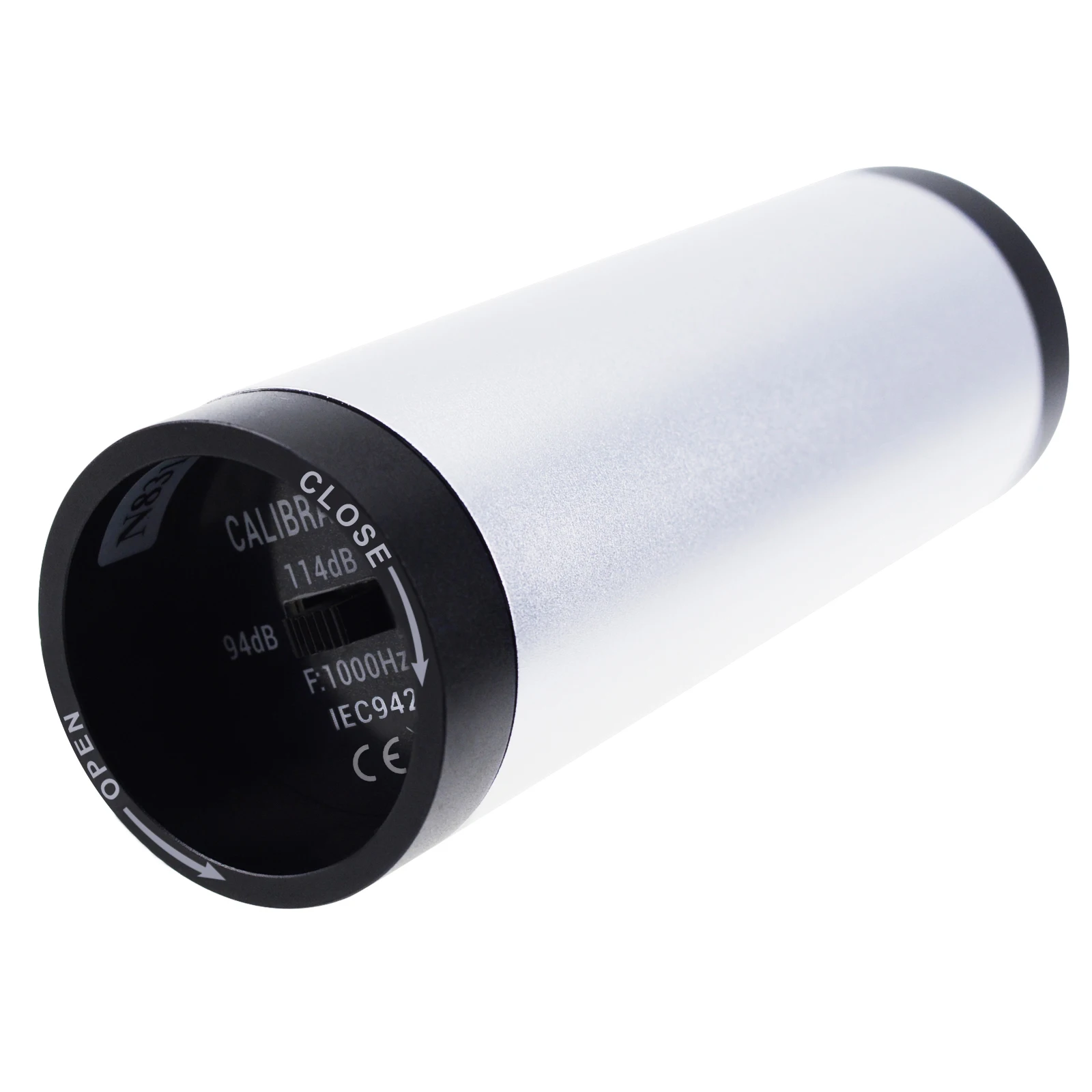 Handheld Digital Som e Noise Level Calibrator Sound Level Meter Classe i Bateria Mais Precisão03 db 94db e 114db