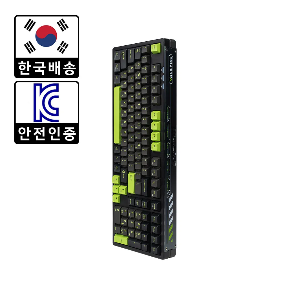 Valkyri VALKYRIE WIRELEI Bluetooth Mechanical Hangul English Keyboard VK99 Shadow Ink Gift Axis