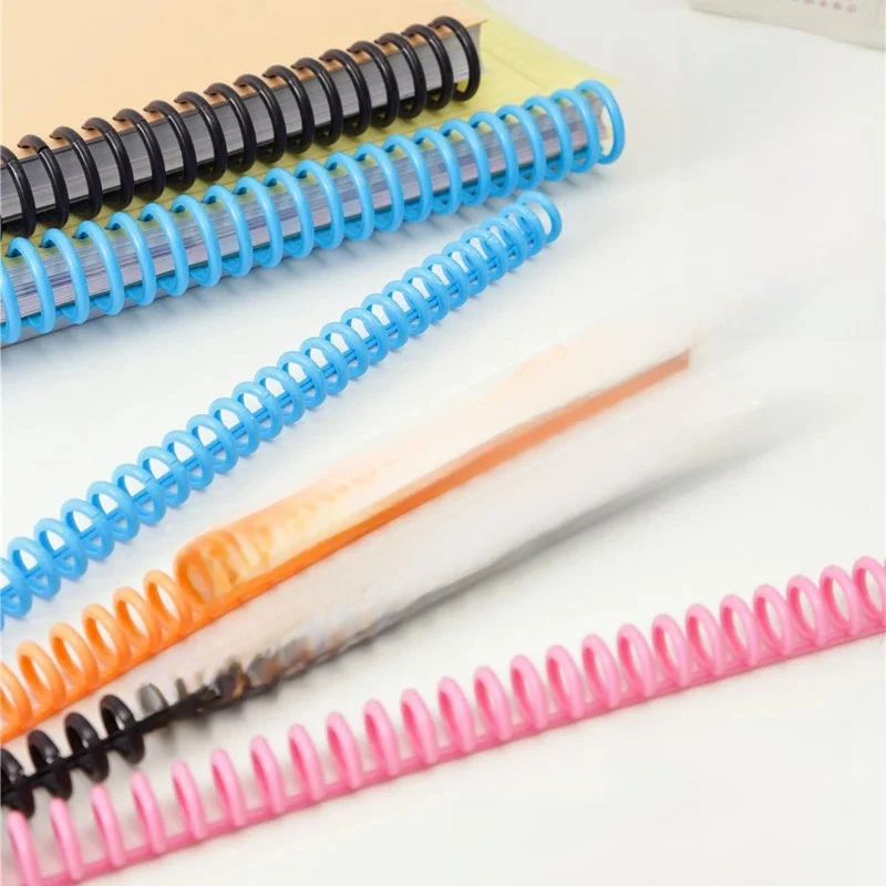 10 sztuk 22mm 30 otworów plastikowy luźny segregator pasek do bindowania A4 pierścienie oprawa akcesoria do planowania pierścień szkolny oprawa spiralna — zdjęcie produktu 7