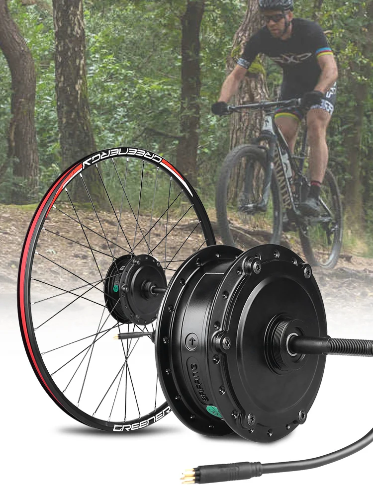 Bafang 48V 500W 750W Hinterrad- und Vorderradnabenmotor G020 G0900 Scheibenbremse 8fun H400B E-Bike-Kit 26 27,5 28 29 Zoll 700C E-Bike-Radmotor Elektrisches Fahrrad-Umrüstset mit DZ40 EKD01 Display