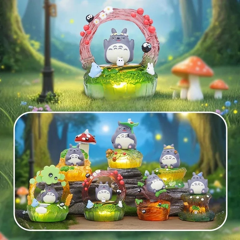 Miyazaki Hayao – boîte aveugle de conte de fées, Surprise dans le terrain de blé, jouet de bureau, cadeau de Collection pour enfants, nouvelle collection 2025