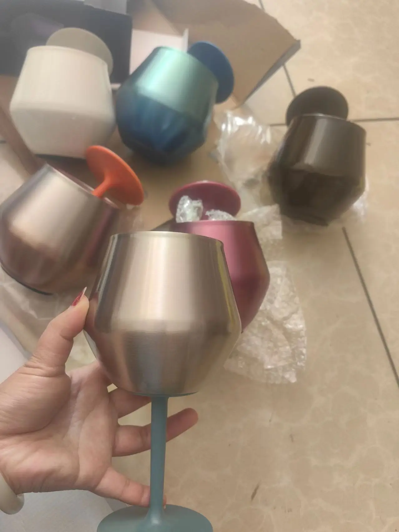 14OZ Stainless Steel Vacuum Thermos Coffee Tumbler Travel Mug Vacuum Madai Tea Mug  Special Thermos Cup With Straw