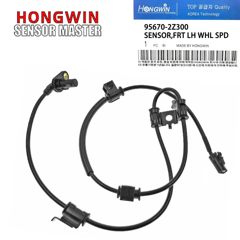 Front Rear Left Right ABS Wheel Speed Sensor 95670-2Z300,95671-2Z300,956802Z500,956812Z500 For Hyundai Tucson ix35 2010-2017 4WD