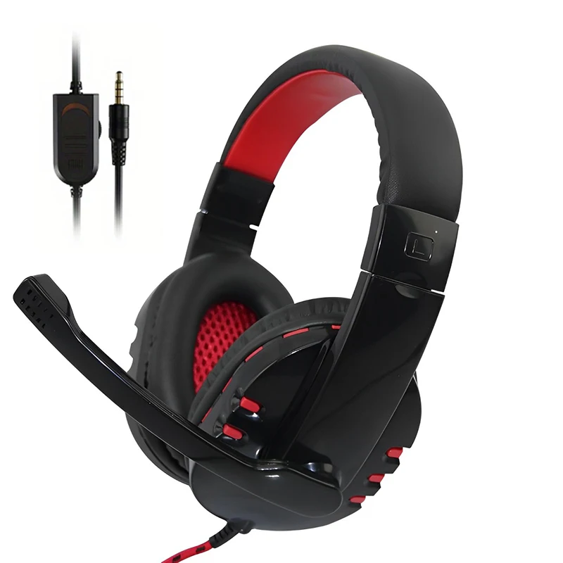 

Cable Headphones Headset Wired with Microphones Gamer Headset Overhead 7.1 Surround USB PC Gaming Cheap Music For PS4 Computer