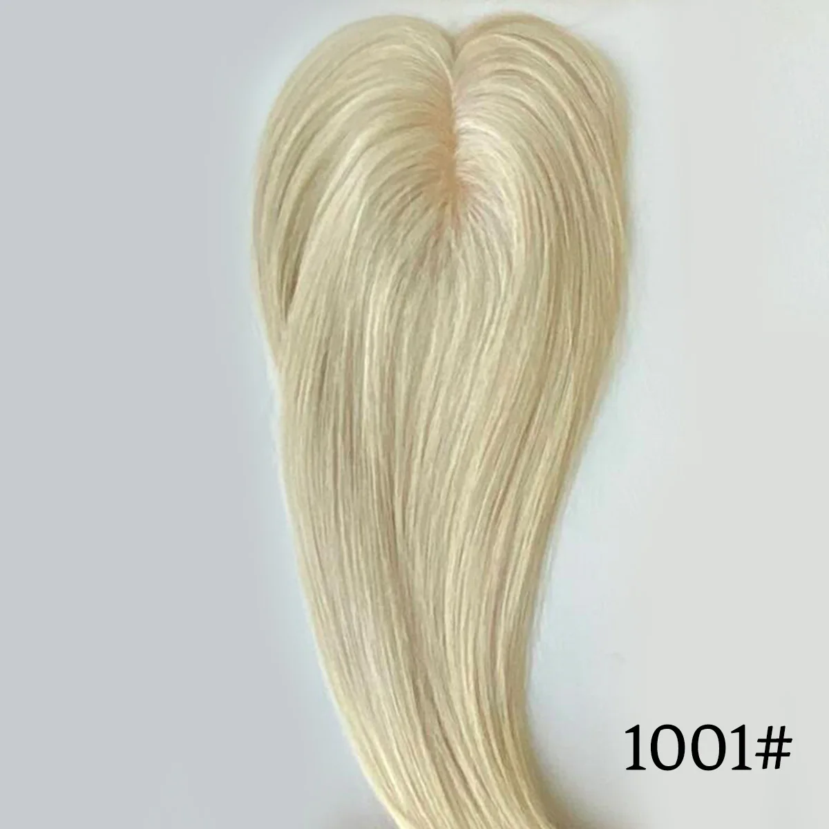 Steil haar topper voor vrouwen Remy menselijk haar Ombre haarstukjes Machinegemaakte haartoppers met 3 clips Menselijk haar toupetje