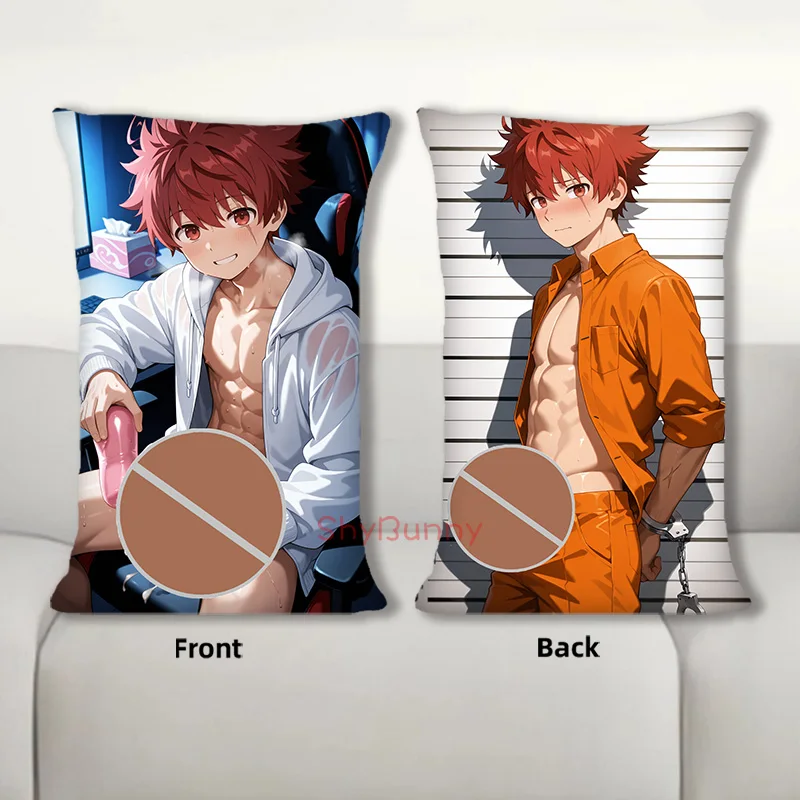 

Dakimakura Anime Taiyo Asano Body Pillow Cover Sofa Cushion Double-side Print Throw Pillow Case 40X60cm