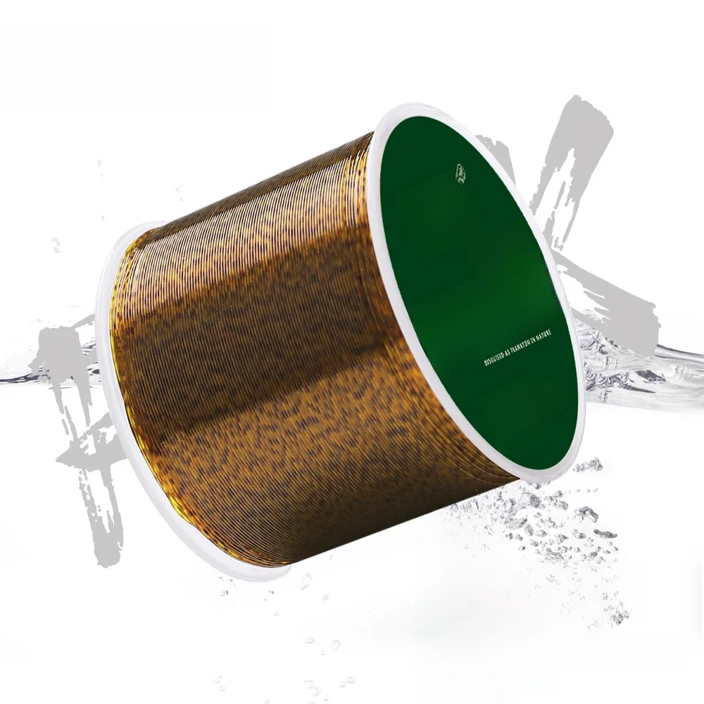 FTK 120m Niewidoczna Żyłka Wędkarska 0.20mm-0.50mm 4.13LB-34.32LB Żyłka Monofilamentowa do Karpia z Wzorami Super Mocna Żyłka w Kropki Tonąca — zdjęcie 2