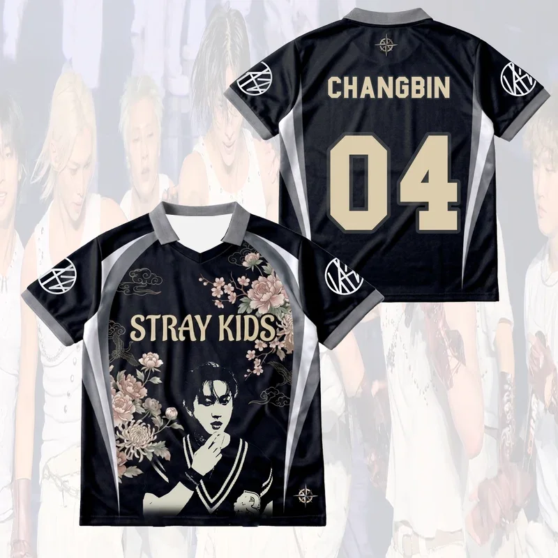 เสื้อยืด Kpop STRAYKIDS Stay 0 - Printed Floral Shirt บทวิจารณ์และราคา