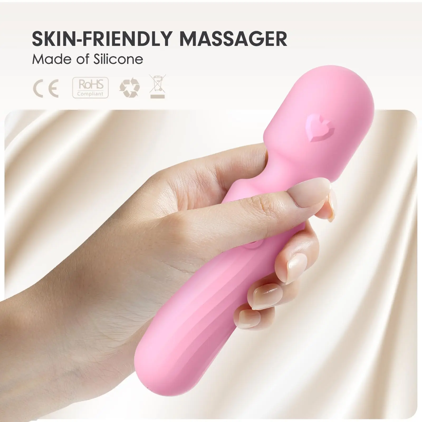 10 Modes Strong Vibration Mini Vibrator Magic Stick USB Charging Massager Clitoris G-Spot Vibrators Sex Toy For Women Adults 18