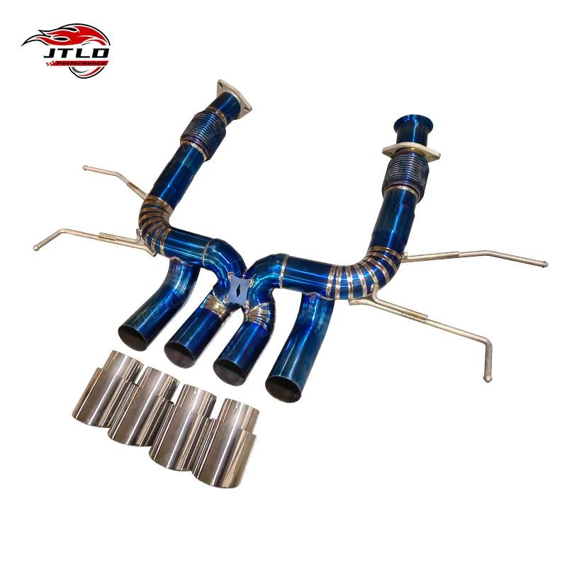 

Titanium Blue Burnt Valvetronic Catback for Chevrolet CORVETTE C8 Z06 2019-2023 Without Valvetronic Sport Exhaust System