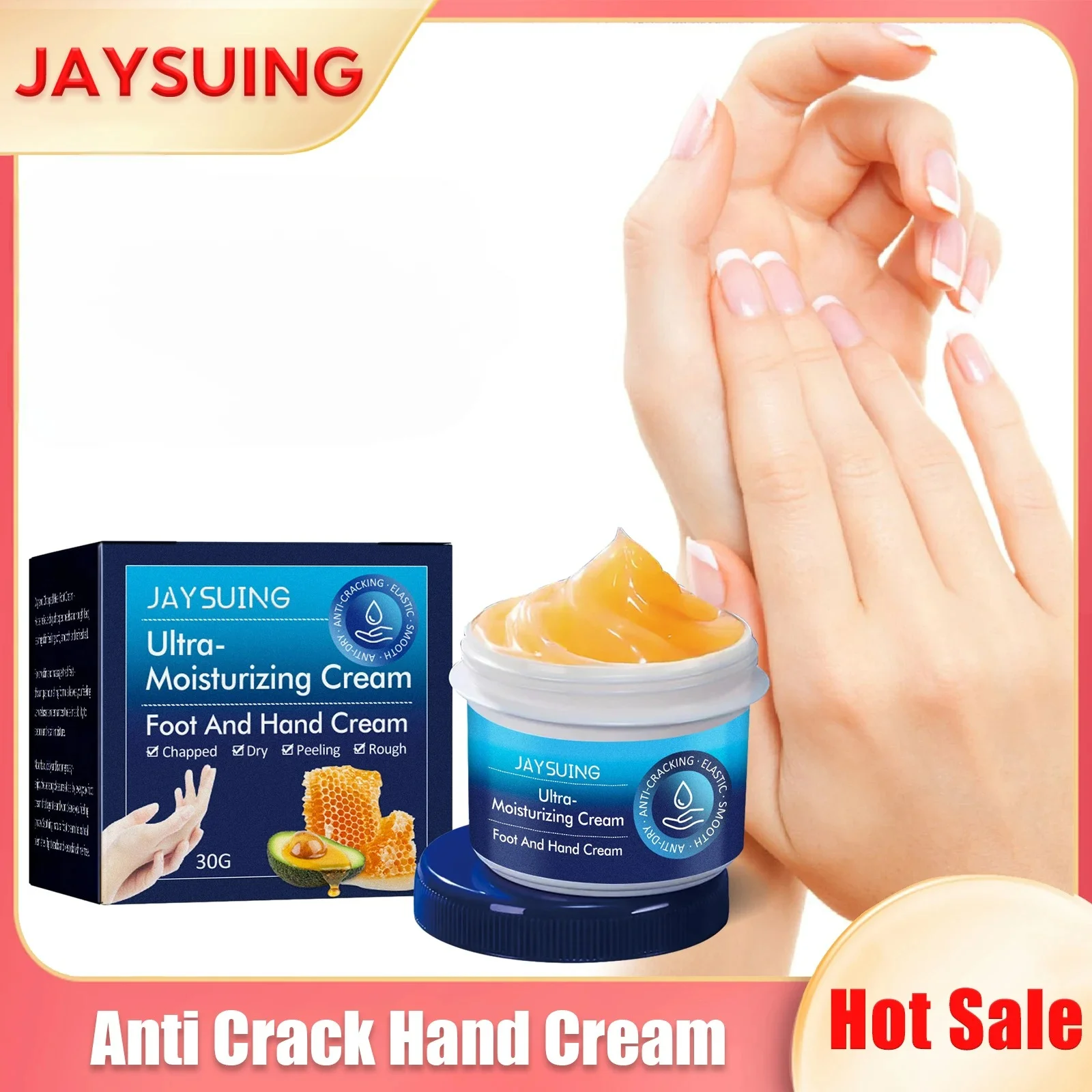 

Anti Crack Cream Heel Chapping Repair Dead Skin Removal Anti-Drying Hand Treatment Nourishing Foot Dryness Cracked Repair Cream