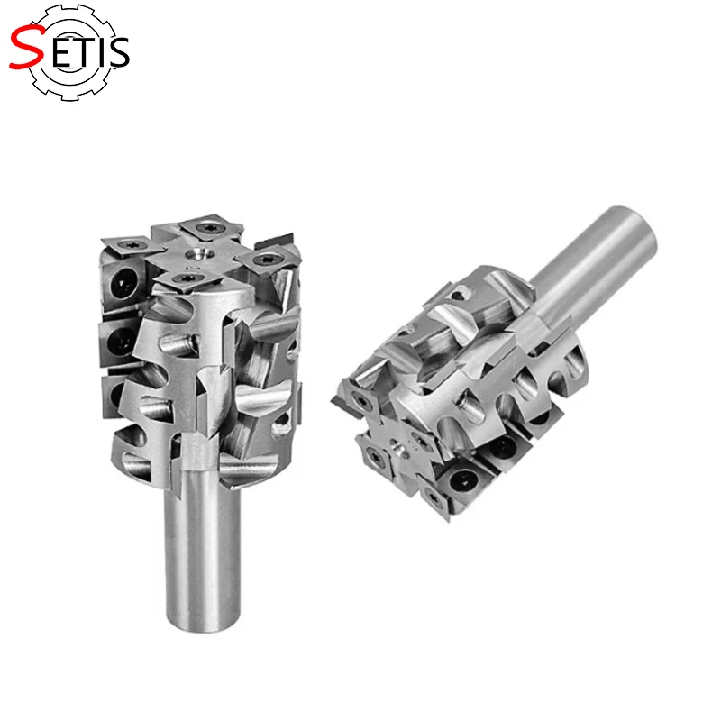 

Woodworking Spiral Router Bit Indexable Router Bit Shanked Slotting Trimming Bit CNC Mortising End Mill