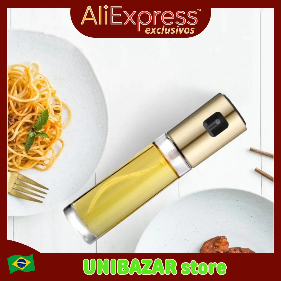 Spray Olive Oil Sprayer Sauces Salades Seasonings Kitchen Gourmet Practical Lettuce-Fast Delivery All over Brazil