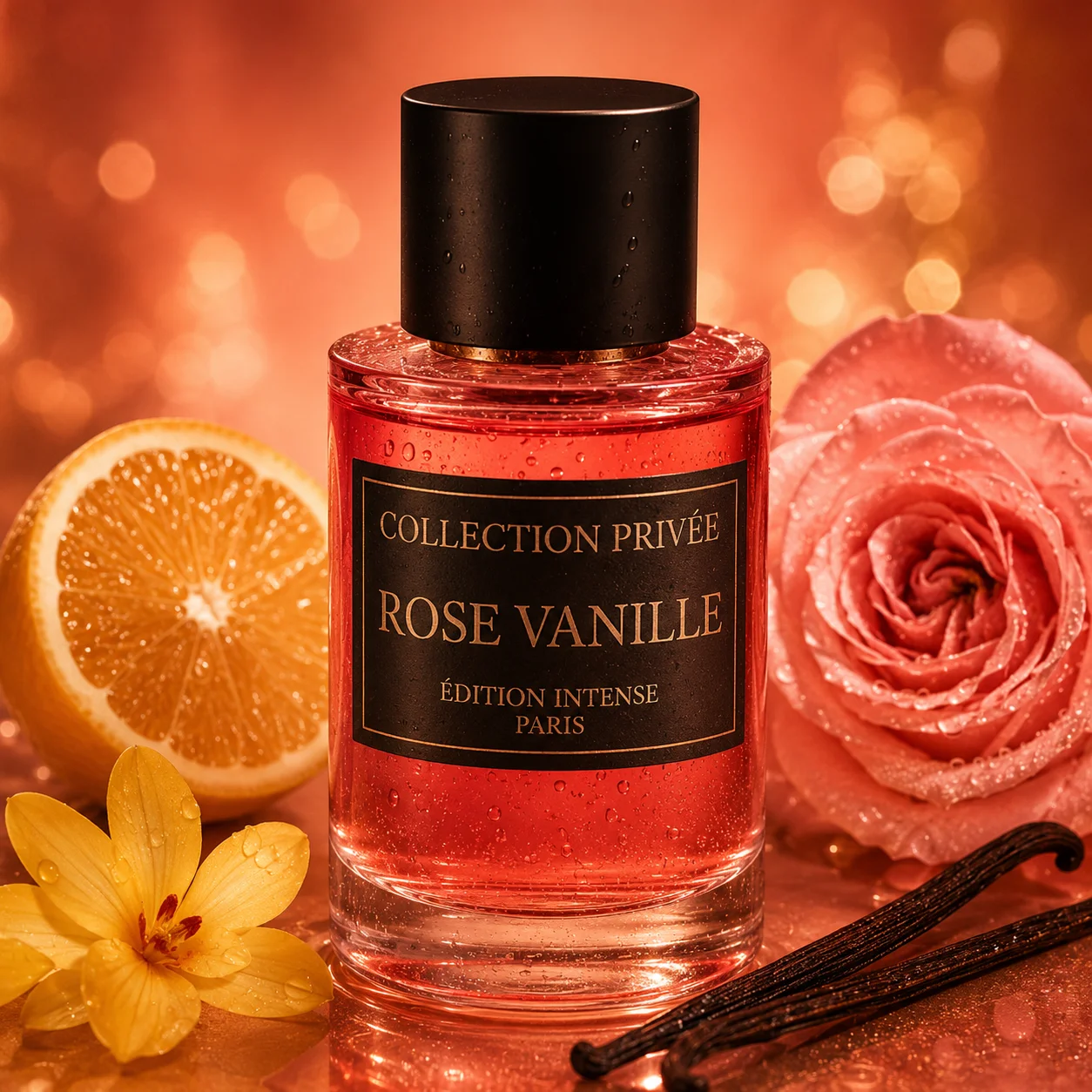 Rose Vanille Eau de Parfum Edition Intense Paris Collection Privée 50ML