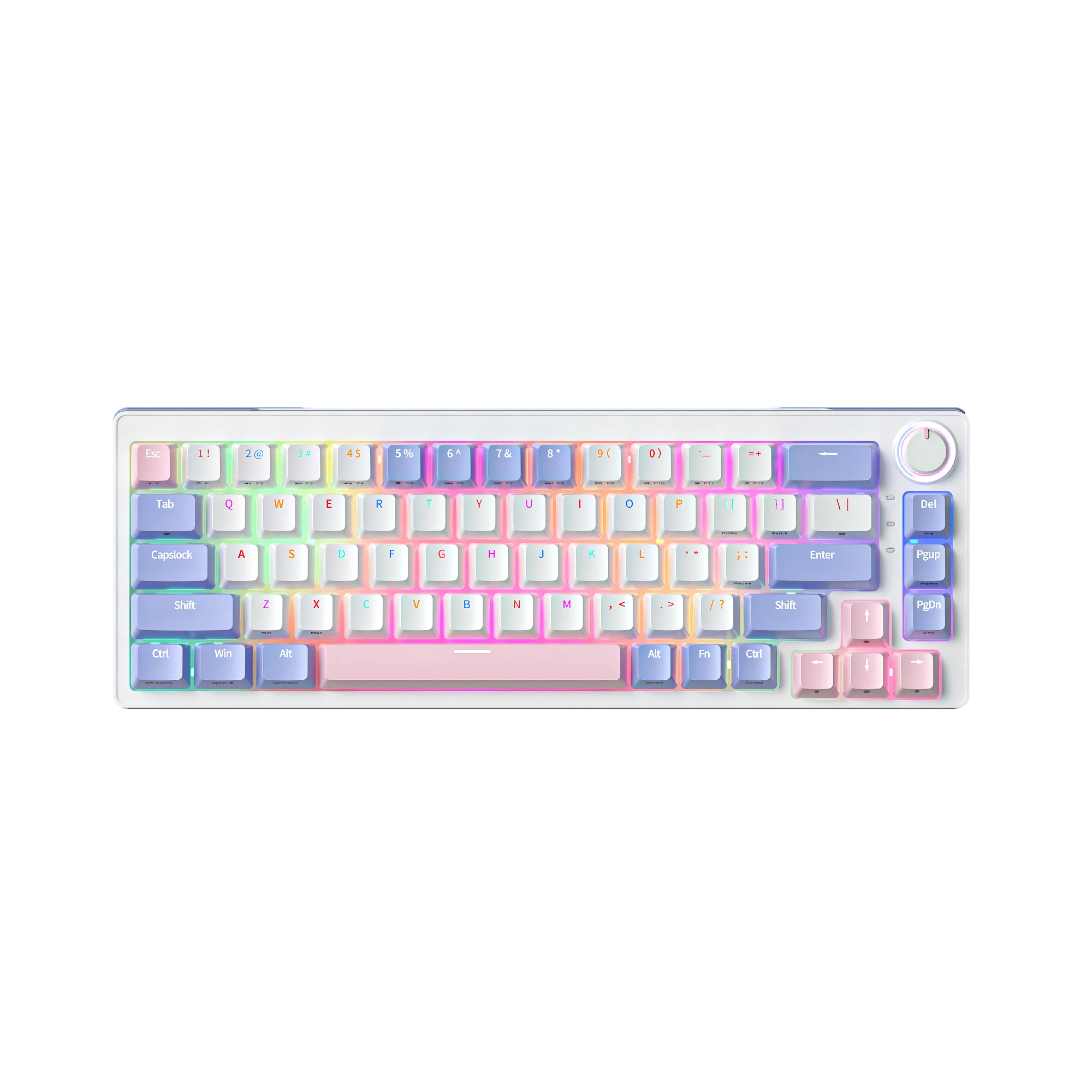 Zifriend Za68 Mechanical Keyboard Game the Third Mock Examination Hot Plug Rgb Backlight 68 Keyboard for Game Mechanical Keyboar